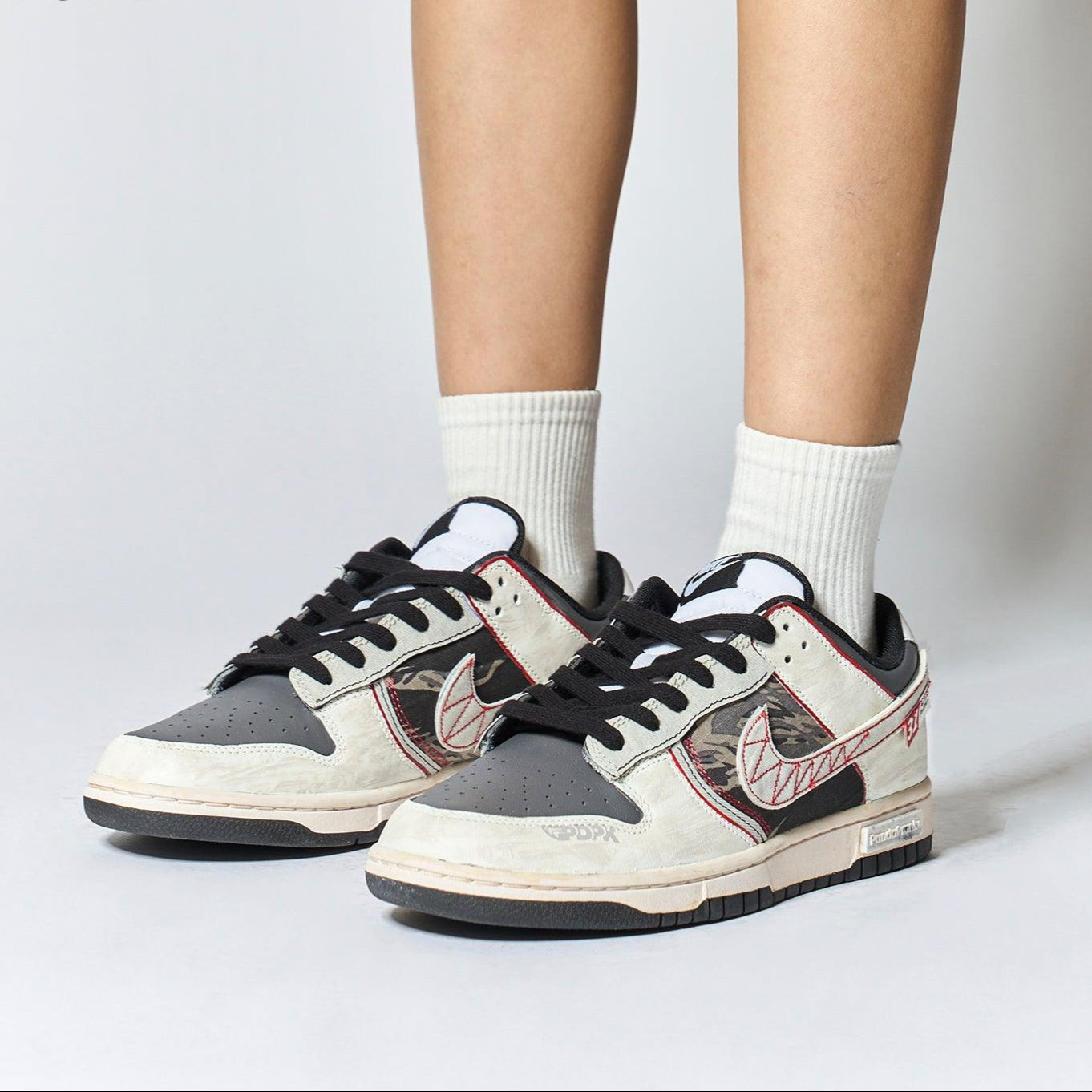 Crimson Warmth Traverse - Unisex Dunk Low Custom