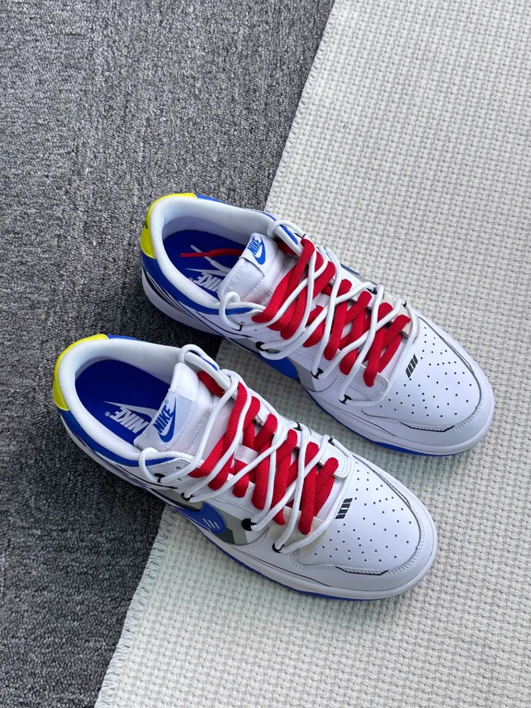 [Custom Free Gundam]  Dunk Skateboarding Shoes Men