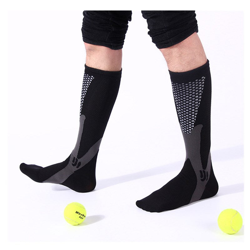Professional Sports Calf Compression Socks Running Women Men Marathon Socks Fitness Outdoor Jump Rope Compression Long Breathable