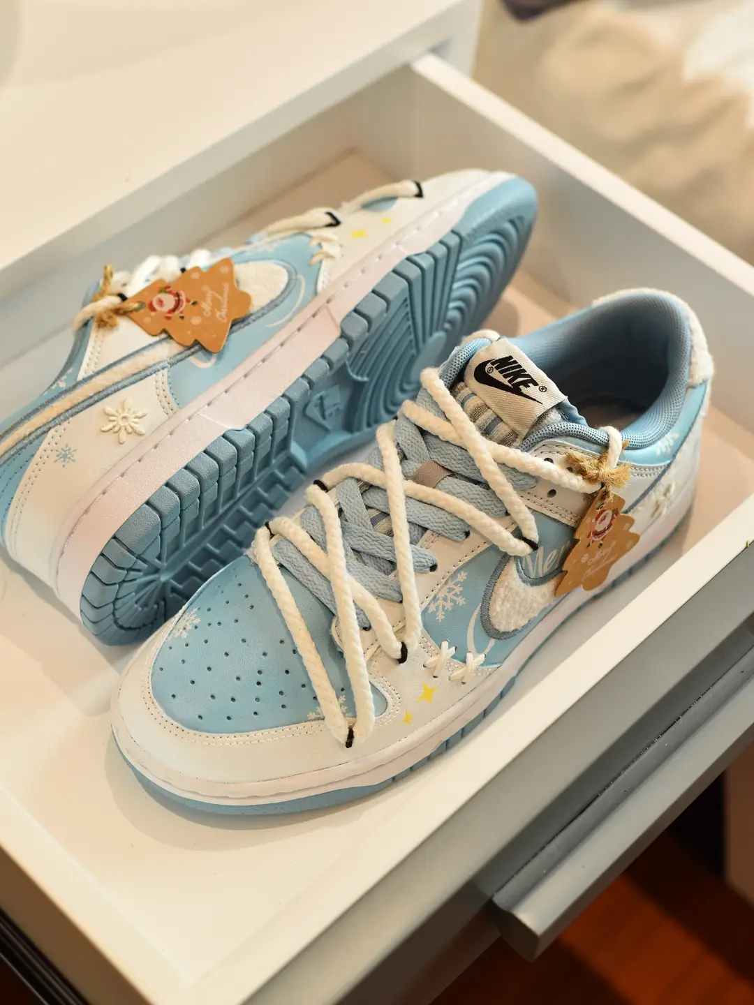 [Custom Snowflake Patch] Dunk Low Skateboard Shoes Unisex