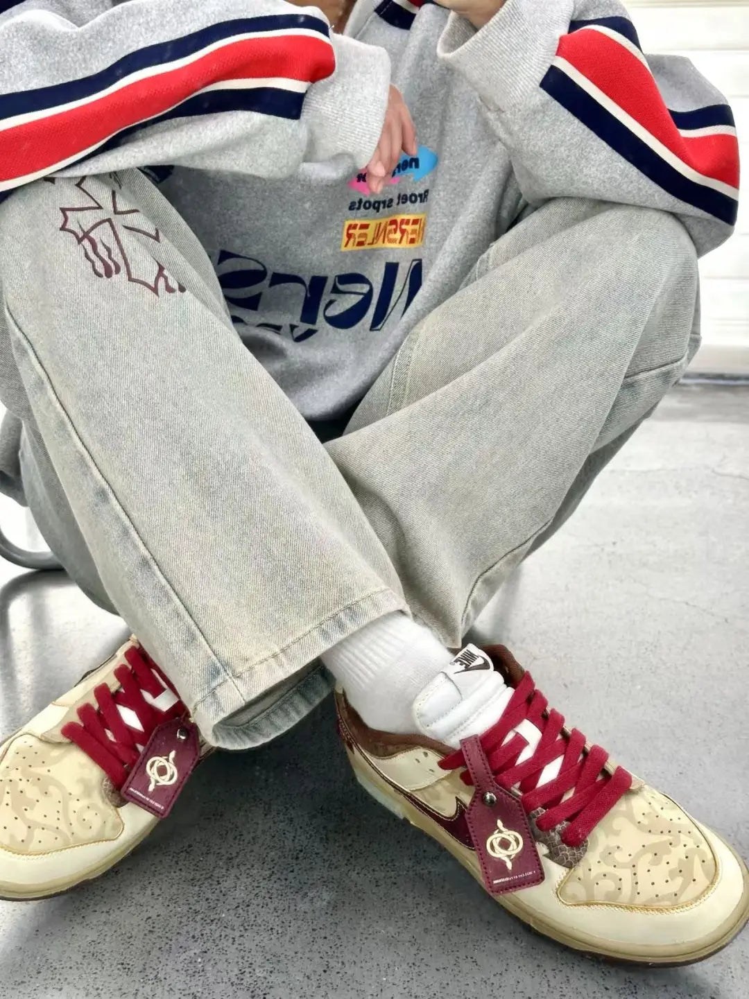 Golden Snake Fortune - Women's Dunk Low Custom