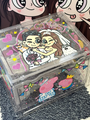 Personalized Graffiti Transparent Custom Shoe Box（Personalized customization required, please contact customer service)