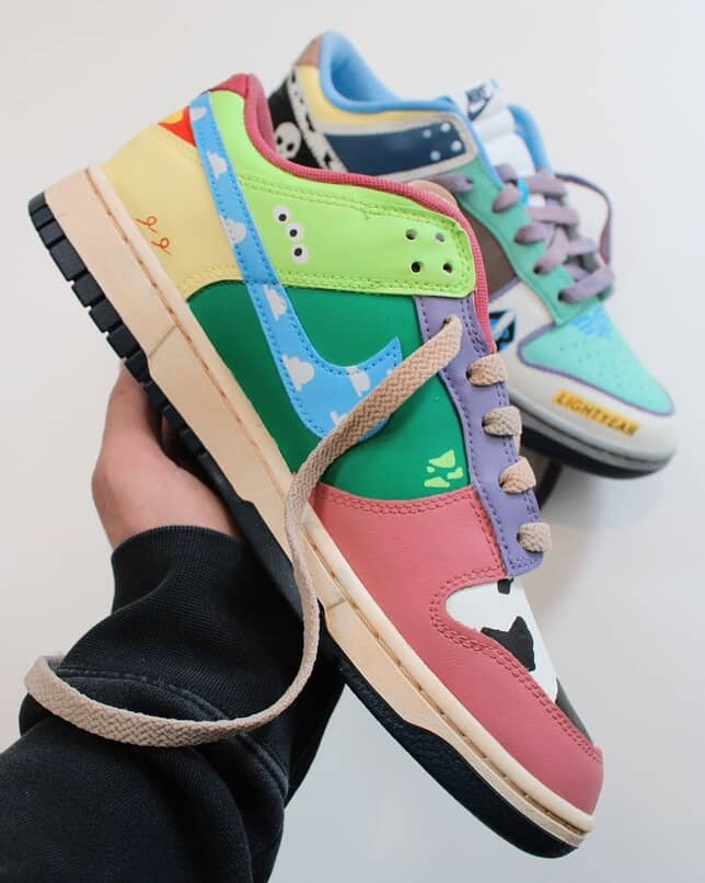 [Customized One Of One Childhood Happiness Mobilization] Unisex Dunk Low Custom