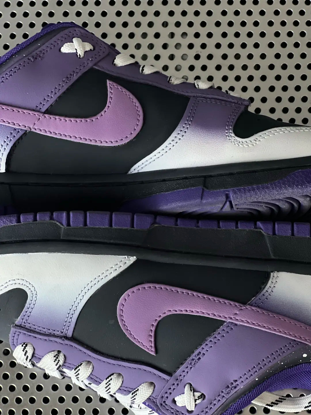 [Custom No Man Sky] Dunk Low Skateboard Shoes Unisex Purple/Faded Color Style