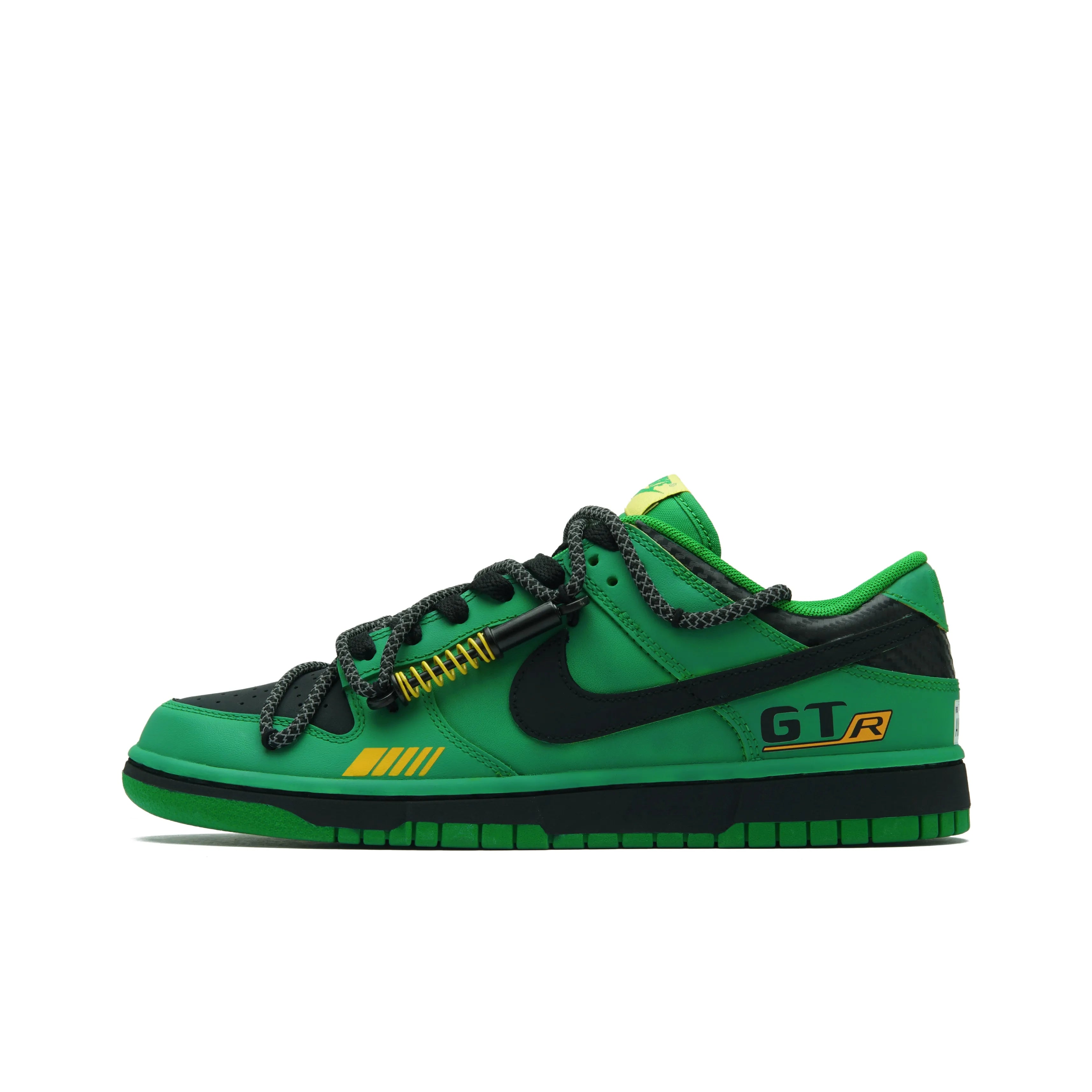[Custom Green Goblin] Dunk  Low-top Skateboarding Shoes Men Green/Black