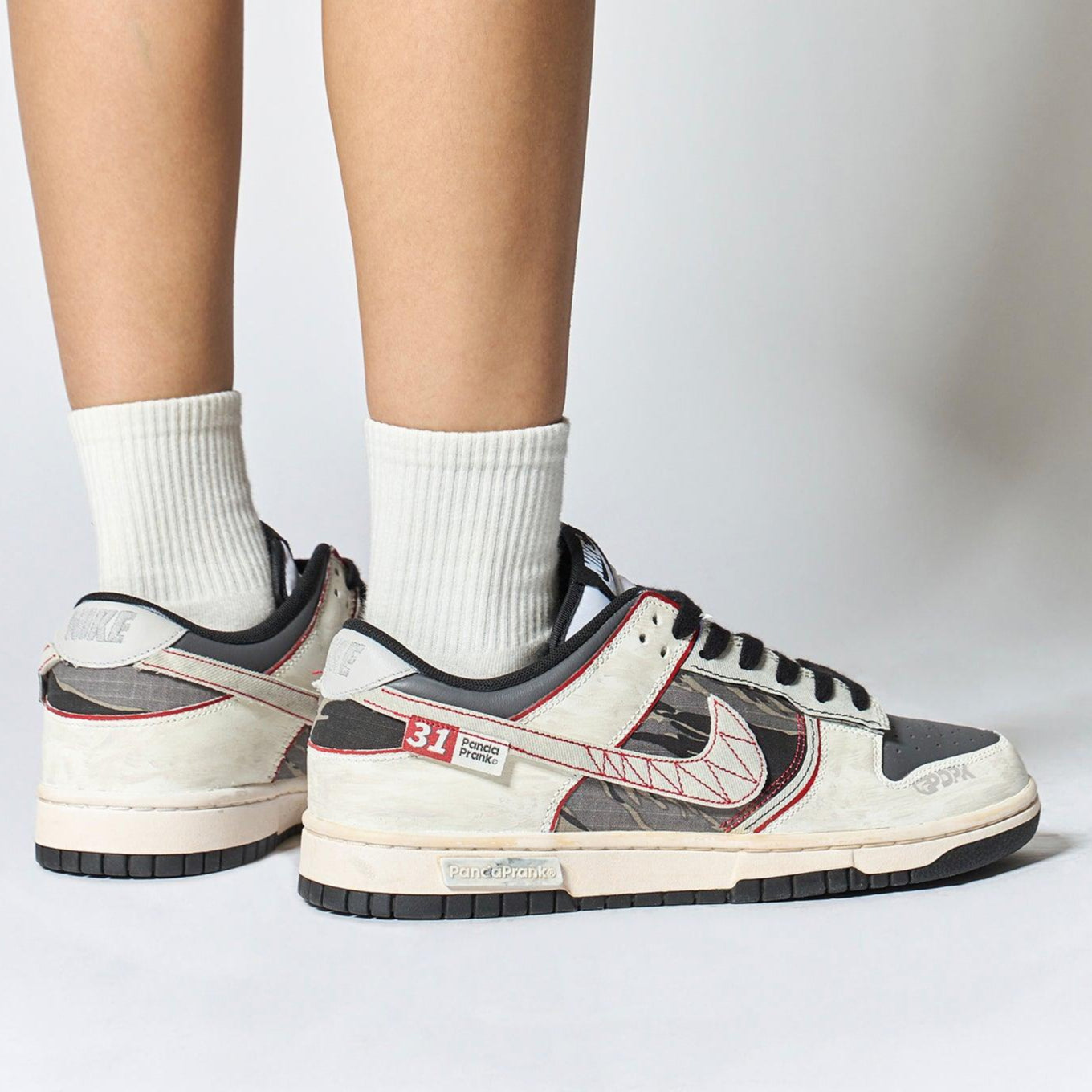 Crimson Warmth Traverse - Unisex Dunk Low Custom