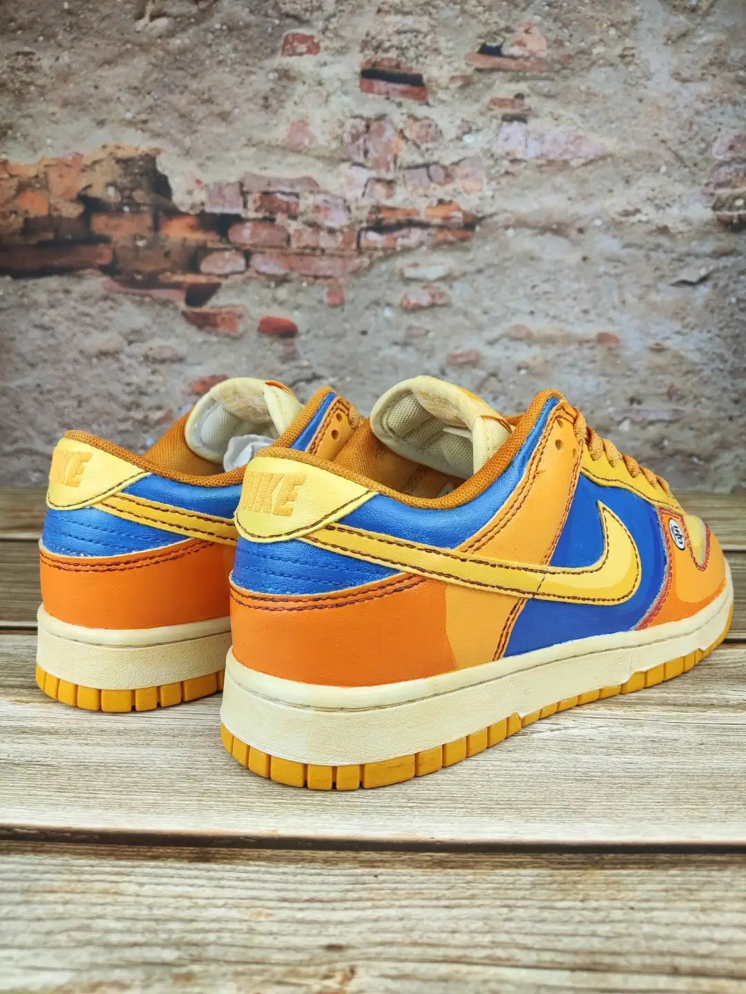[Custom Dragon Ball Goku]  Dunk Skateboarding Shoes Men