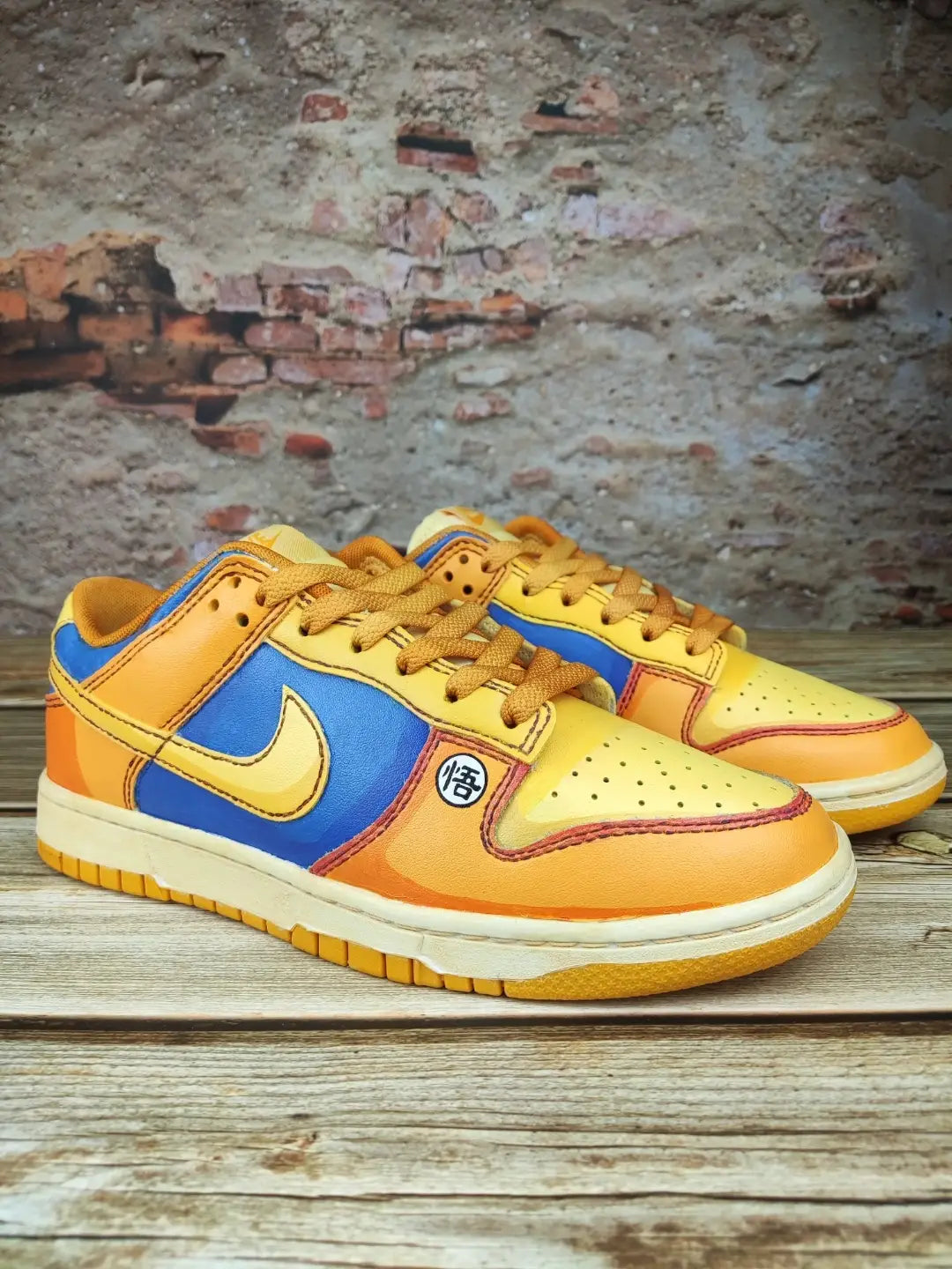 [Custom Dragon Ball Goku]  Dunk Skateboarding Shoes Men
