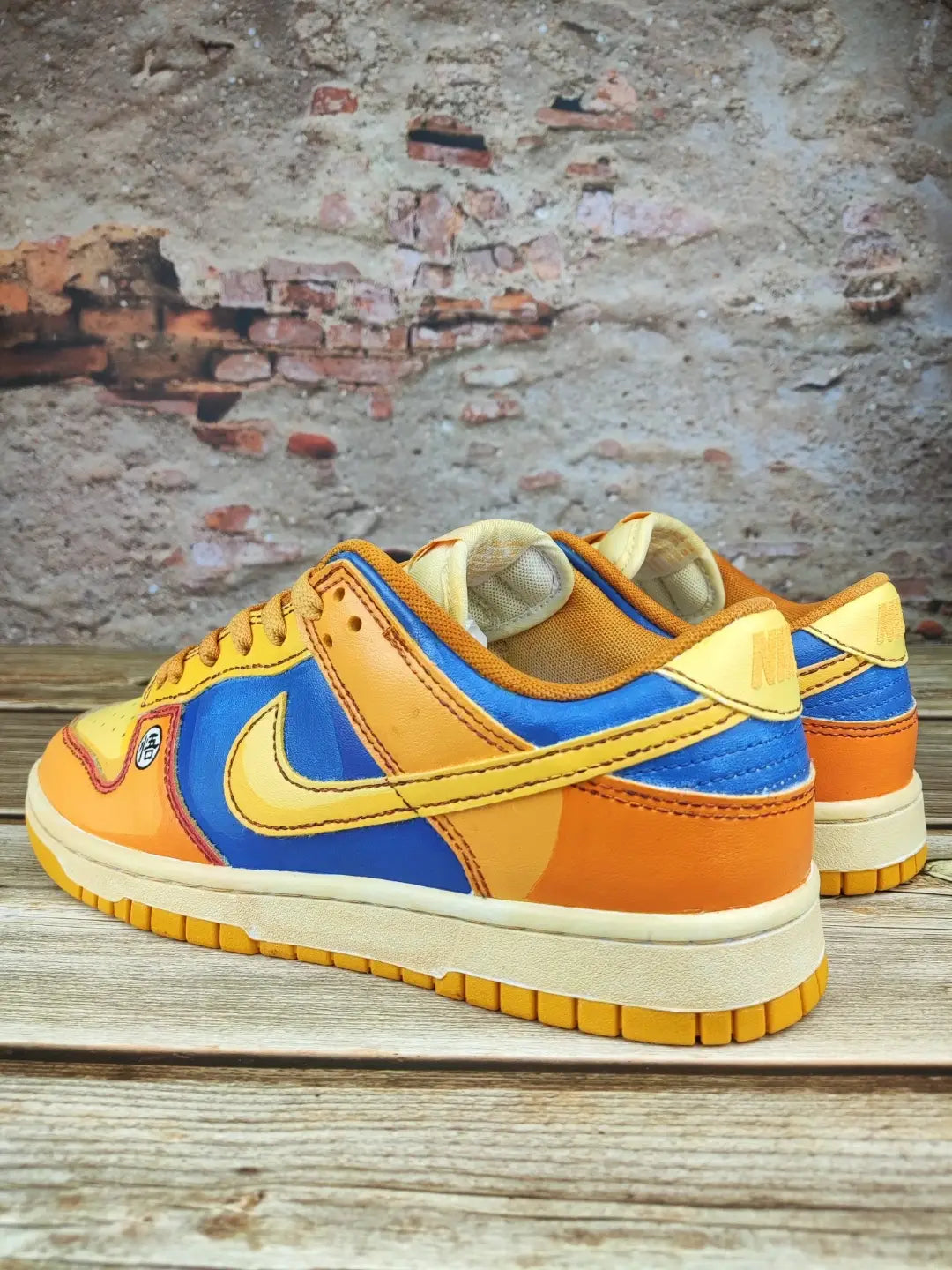 [Custom Dragon Ball Goku]  Dunk Skateboarding Shoes Men