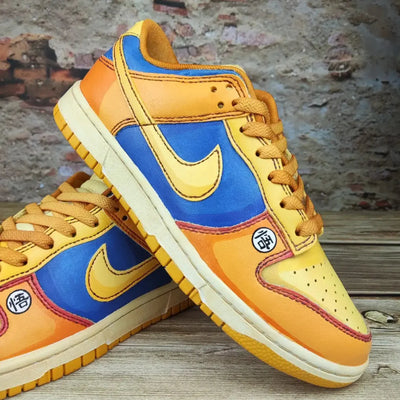 [Custom Dragon Ball Goku]  Dunk Skateboarding Shoes Men