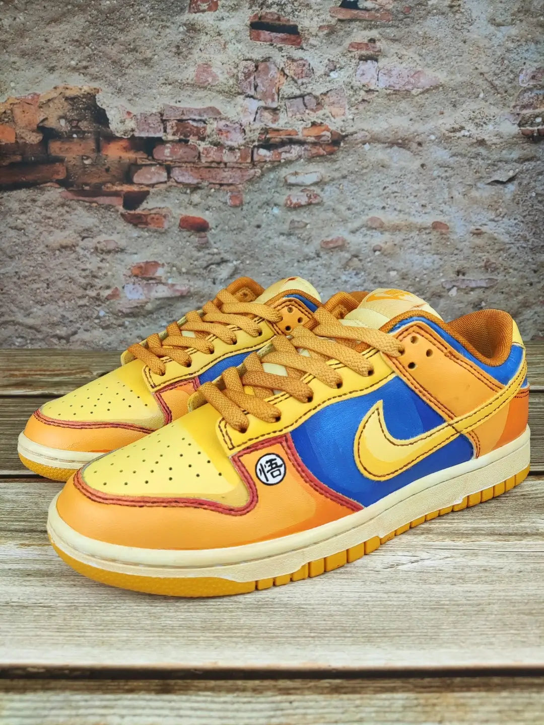 [Custom Dragon Ball Goku]  Dunk Skateboarding Shoes Men