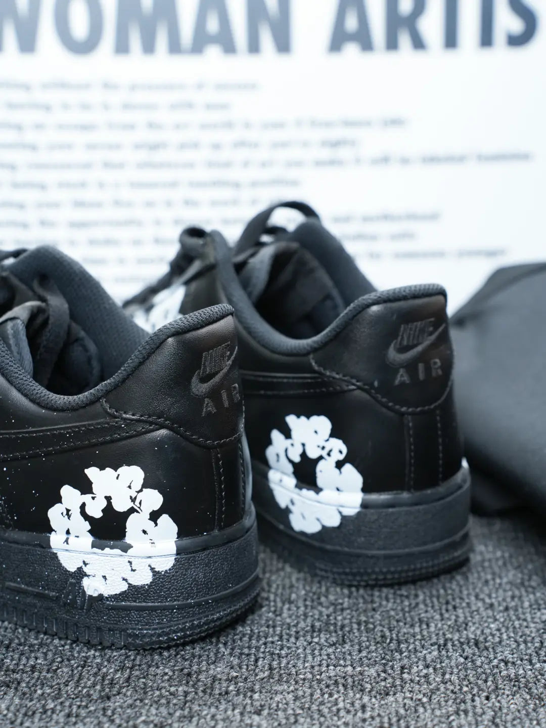 [Custom Petals in Bloom] Air Force 1 Skateboarding Shoes Unisex