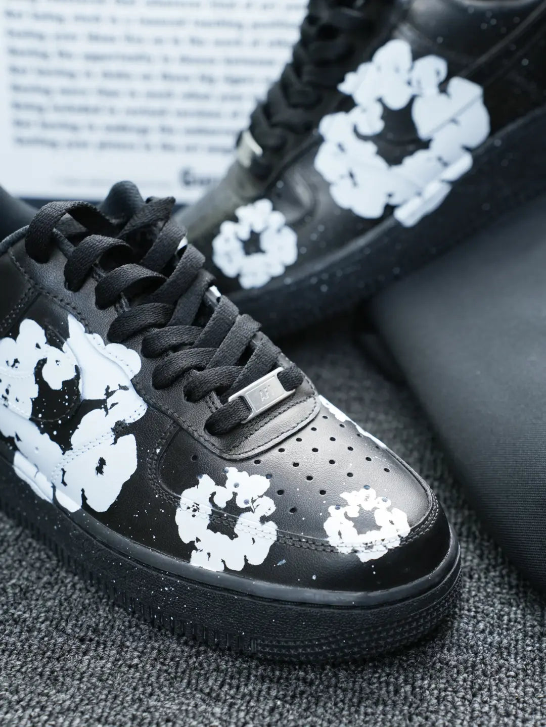 [Custom Petals in Bloom] Air Force 1 Skateboarding Shoes Unisex
