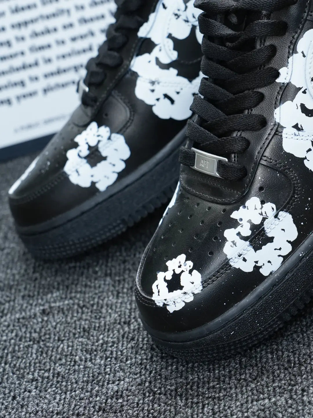 [Custom Petals in Bloom] Air Force 1 Skateboarding Shoes Unisex