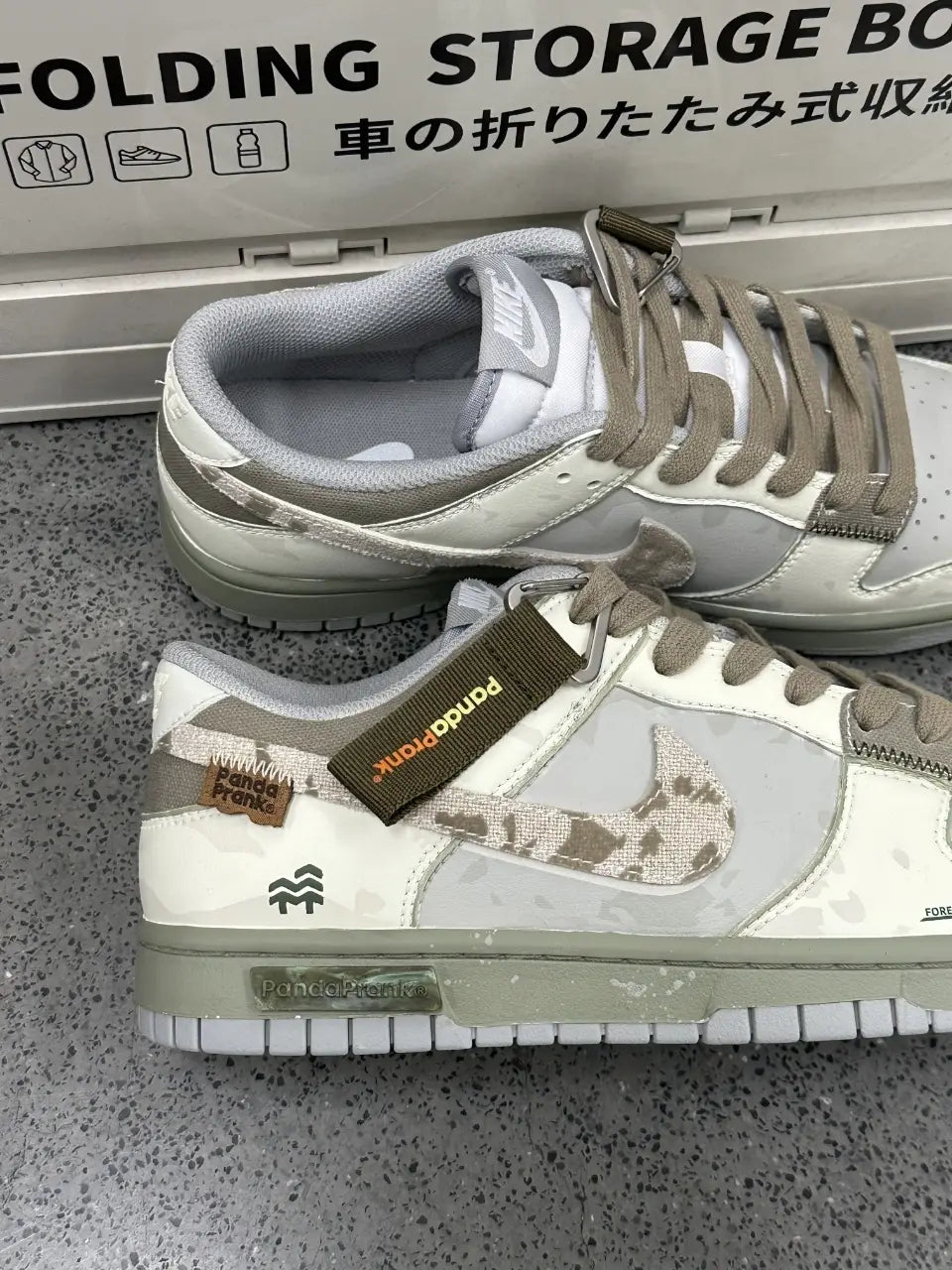 Pine Lichen - Men's Dunk LOW RETRO Custom