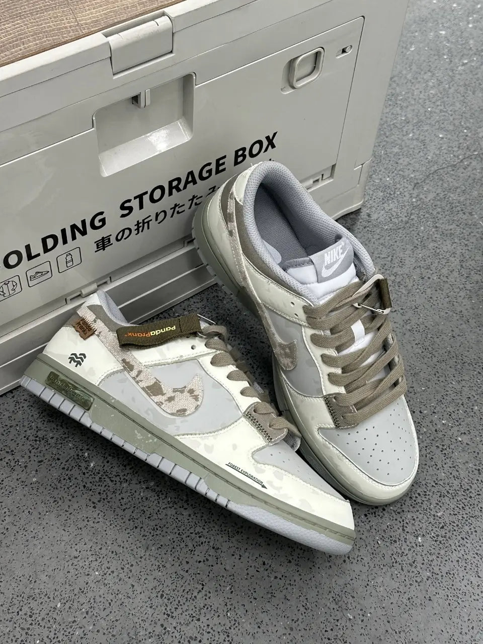 Pine Lichen - Men's Dunk LOW RETRO Custom