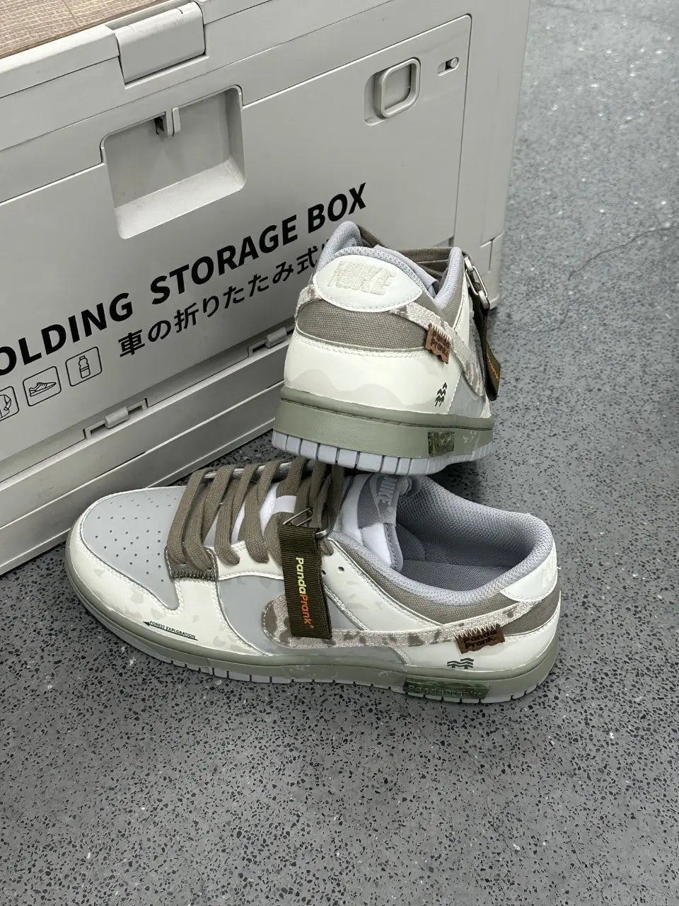 Pine Lichen - Men's Dunk LOW RETRO Custom