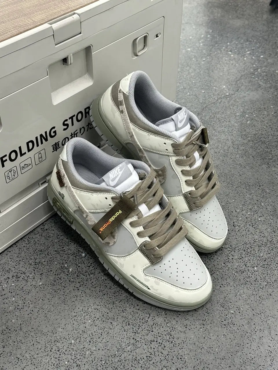 Pine Lichen - Men's Dunk LOW RETRO Custom