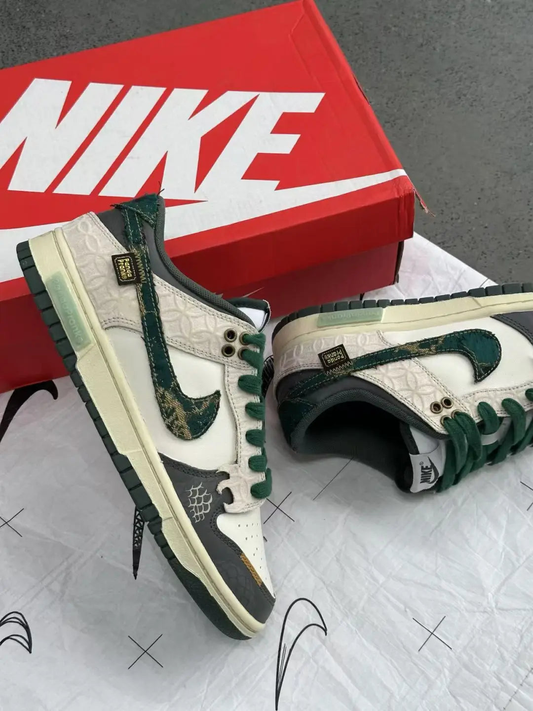 Dance with Serpent - Unisex Dunk Low Custom