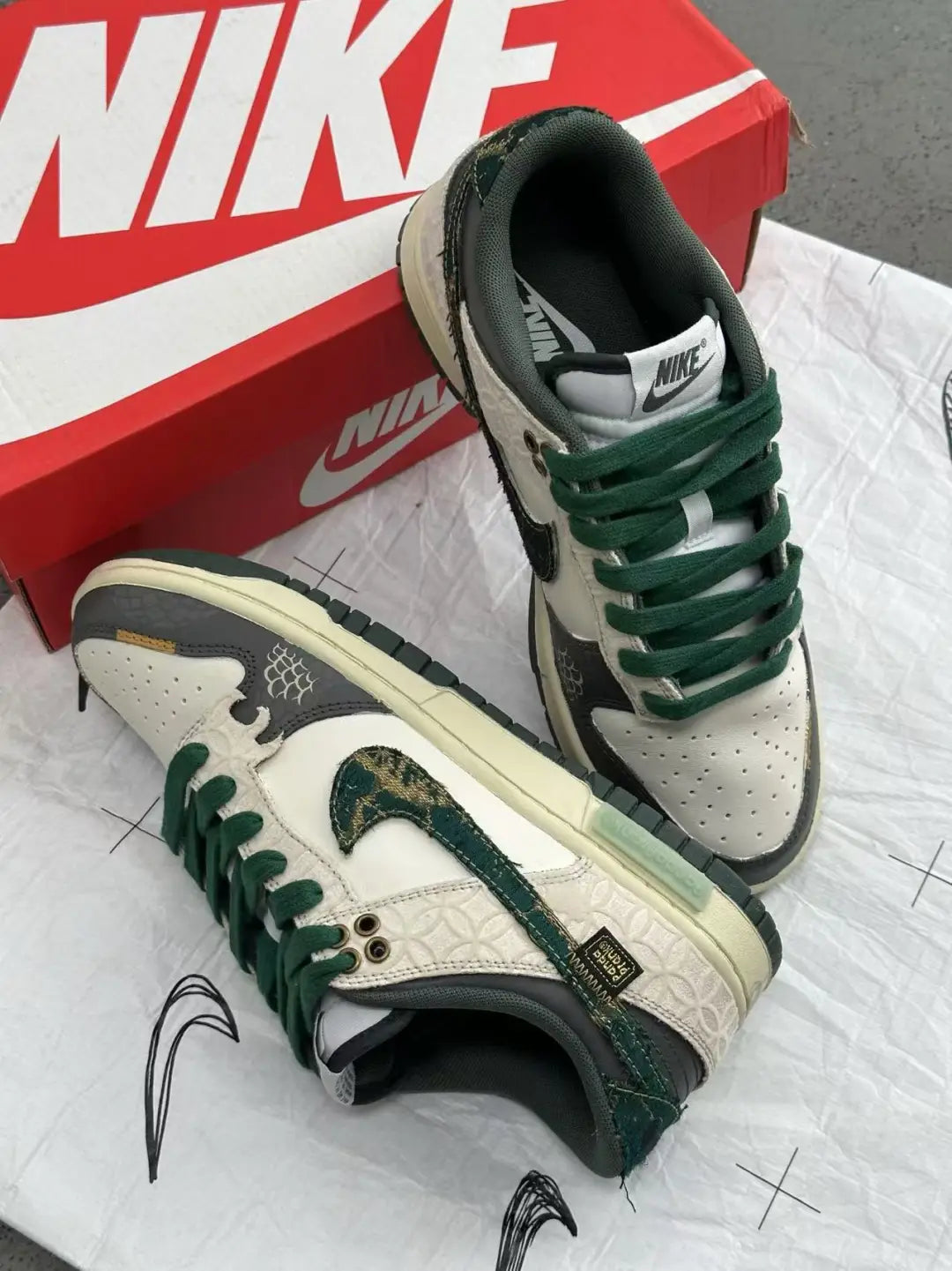 Dance with Serpent - Unisex Dunk Low Custom