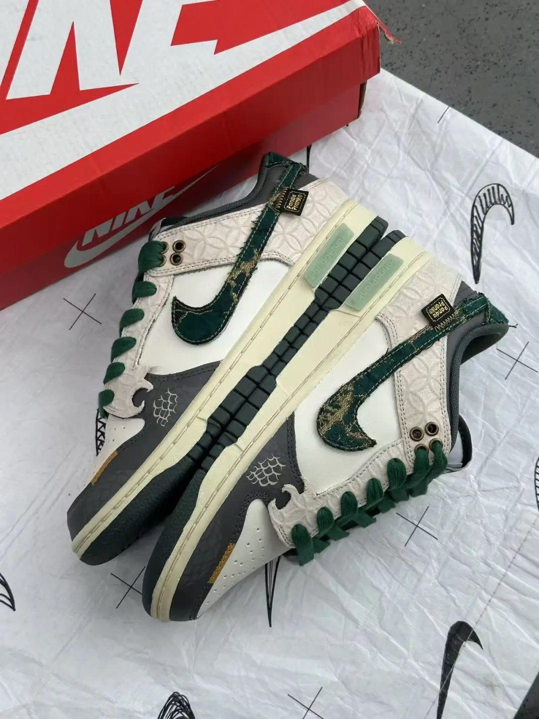 Dance with Serpent - Unisex Dunk Low Custom