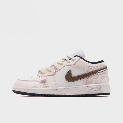 Rainbow Wings - Women's Jordan 1 Low Custom