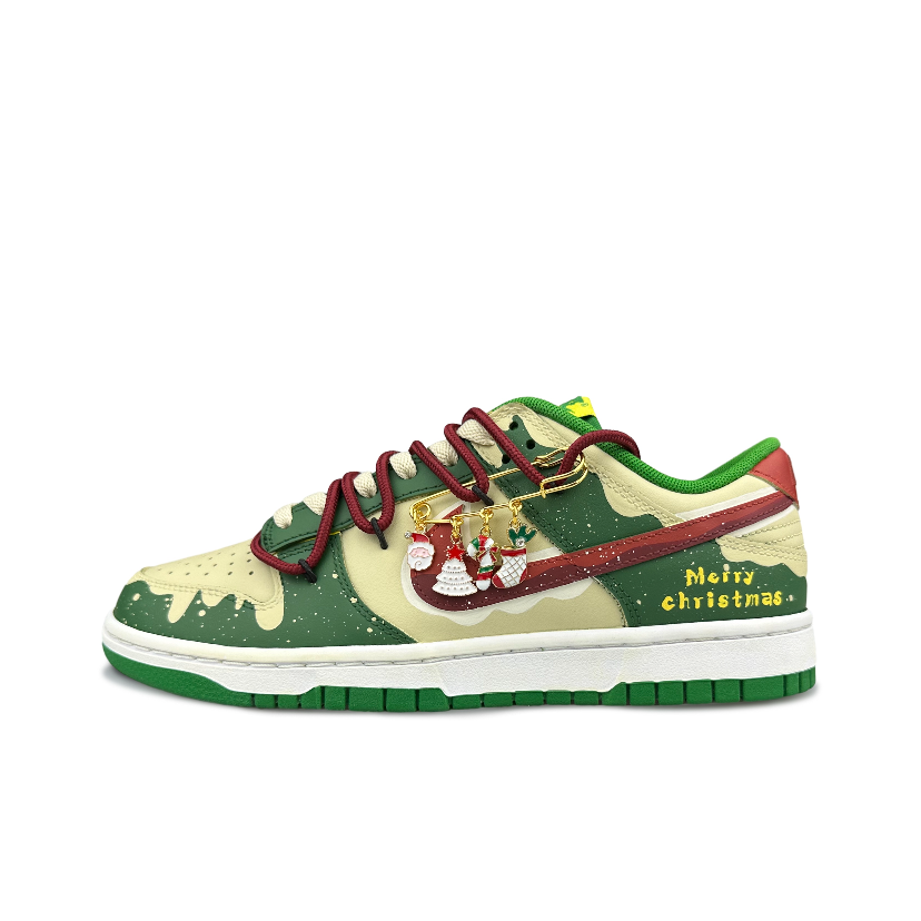 [Custom Christmas Dream Tour] Dunk Skateboarding Shoes Unisex Low-top