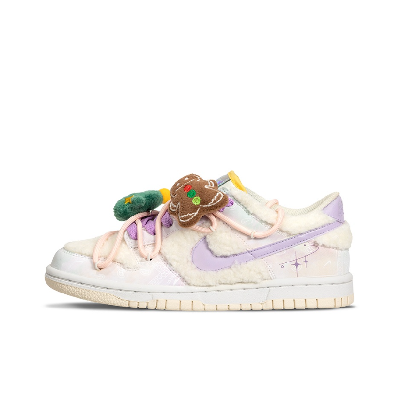 [Custom Cute Plush Christmas Party] Dunk Low Skateboard Shoes Unisex