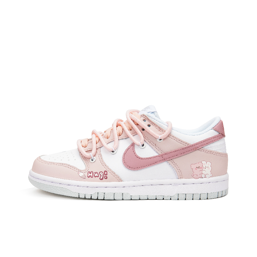 [Custom Hug Bear] Dunk Low Skateboard Shoes Unisex