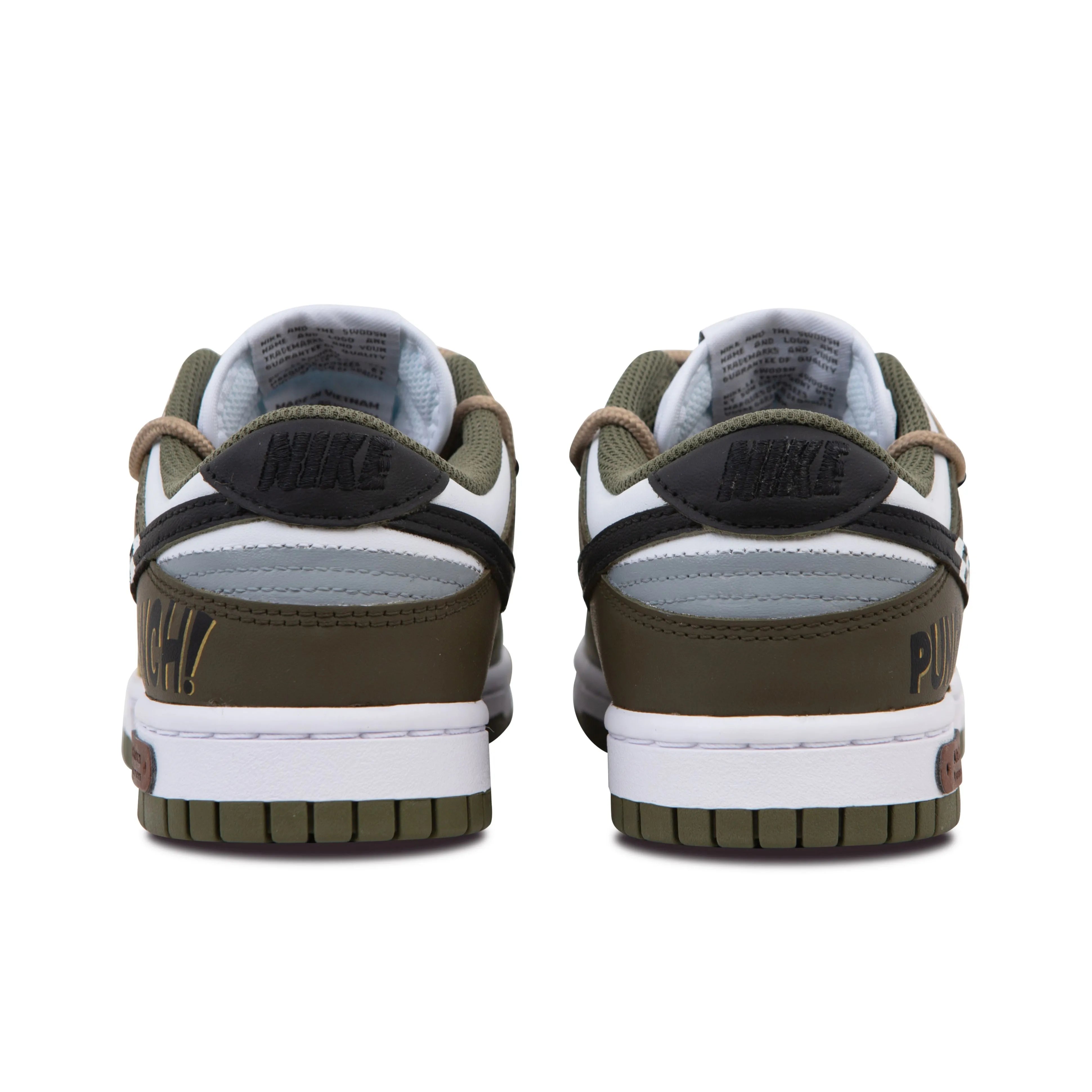 [Custom Speed Racer] Dunk Skateboarding Shoes Unisex Low-top Green/Brown