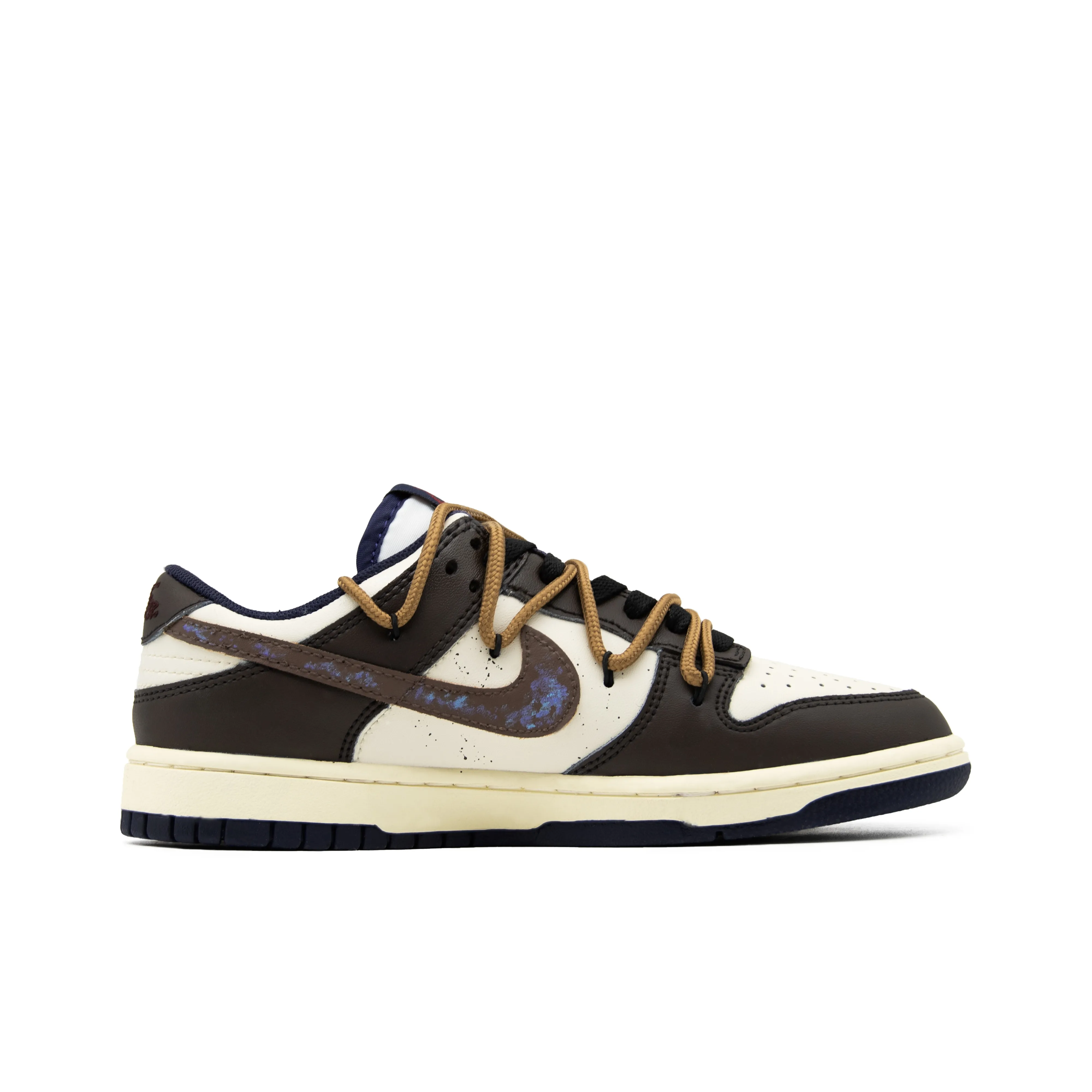 [Custom Jurassic] Dunk Low Skateboard Shoes Unisex Brown