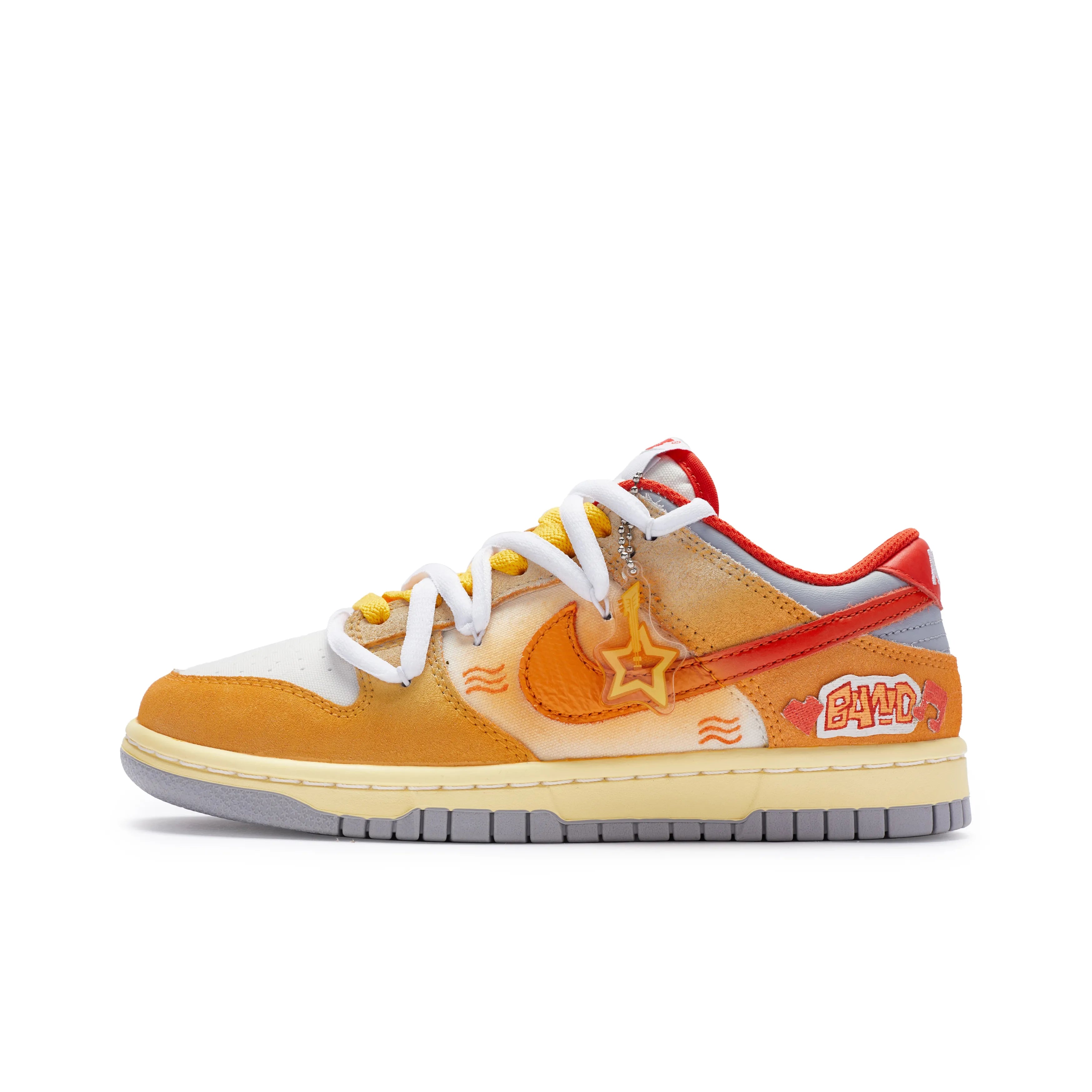 [Custom Summer Invasion] Dunk Low Skateboard Shoes Unisex Orange