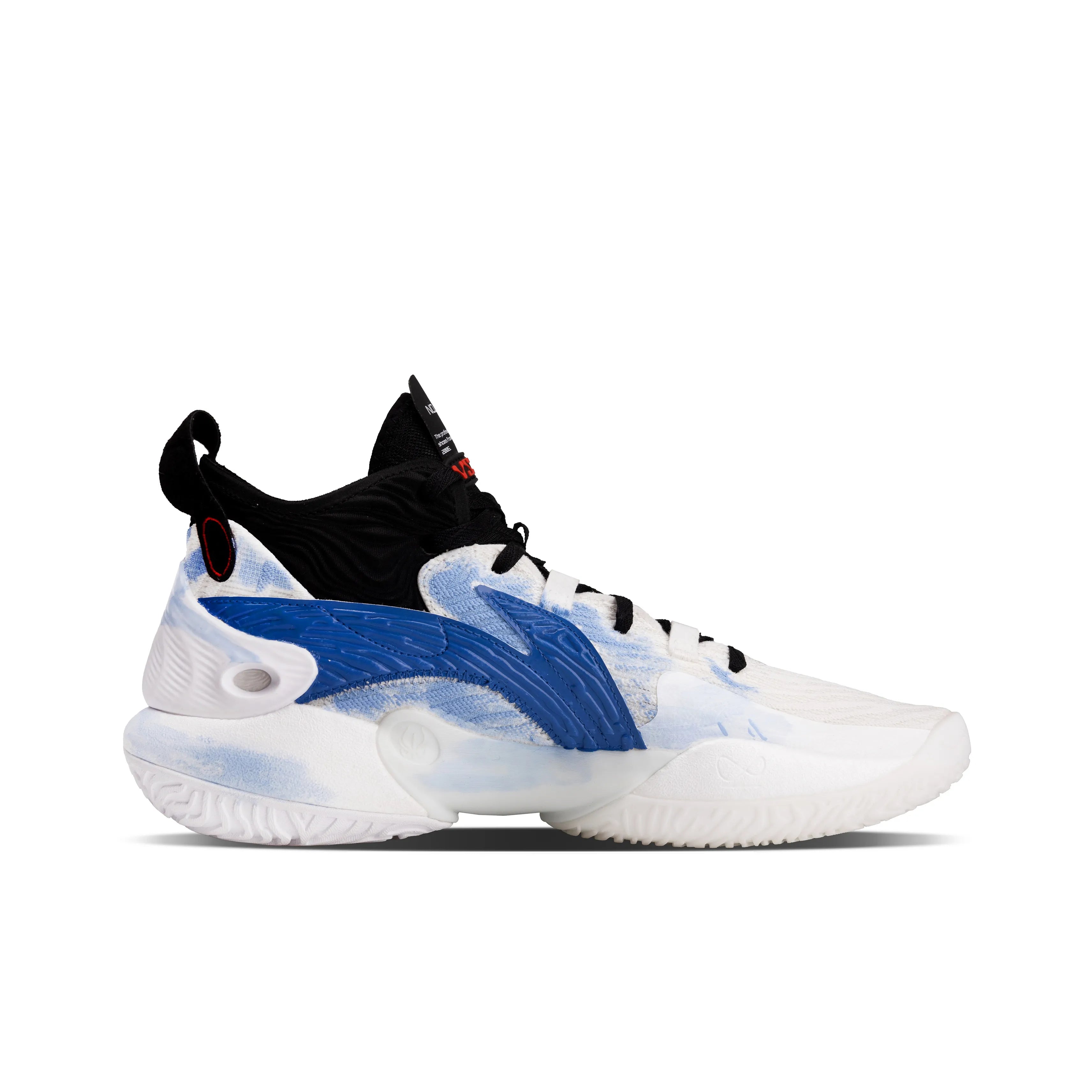 [Blue Graffiti] Custom Street LiNing Men's Basketball Shoes