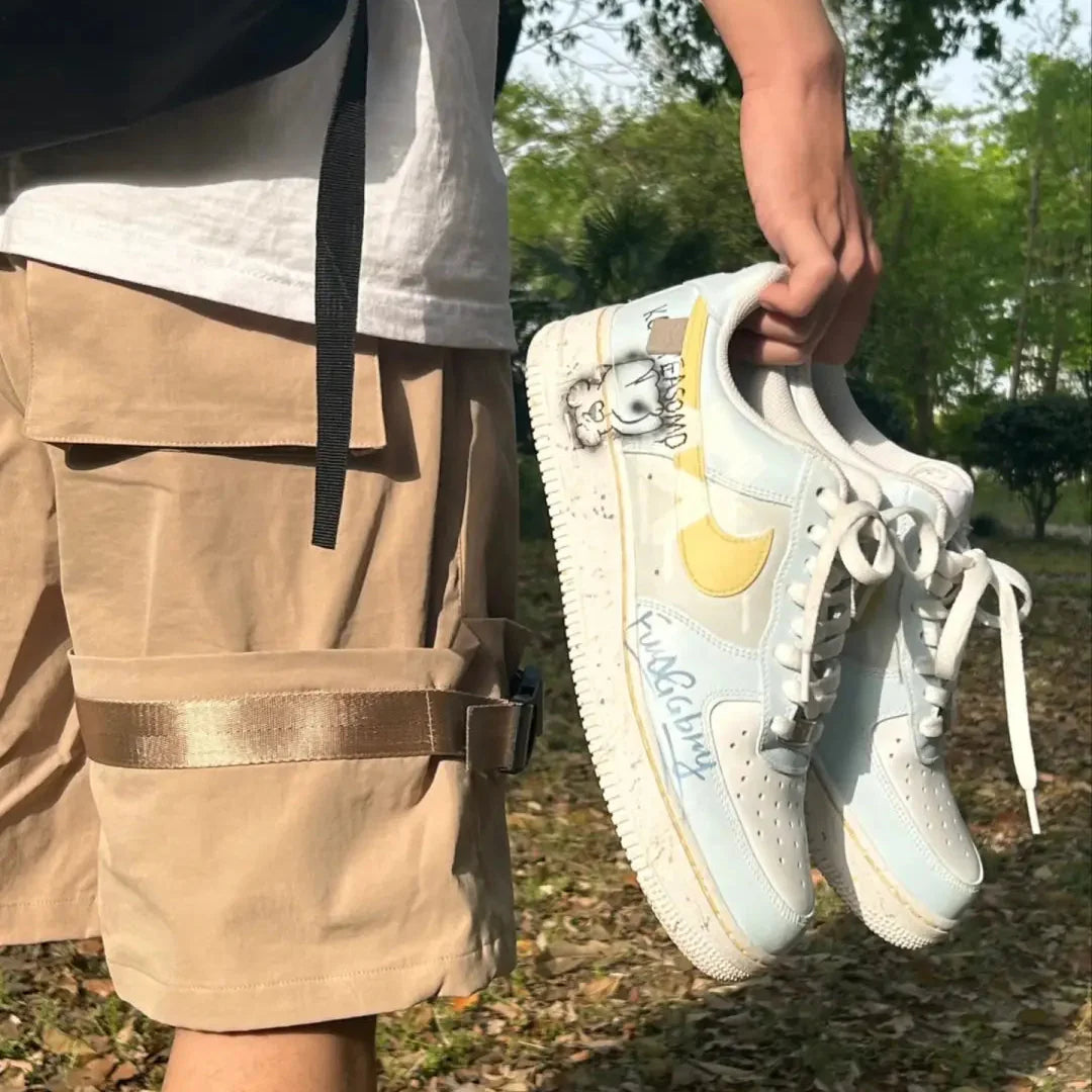 [Custom Christmas Eve Bear Report] Air Force 1 Low Unisex
