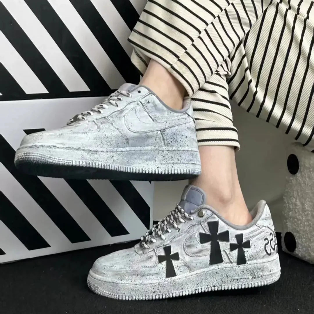 [Custom Bells] Air Force 1 Skateboarding Shoes Unisex