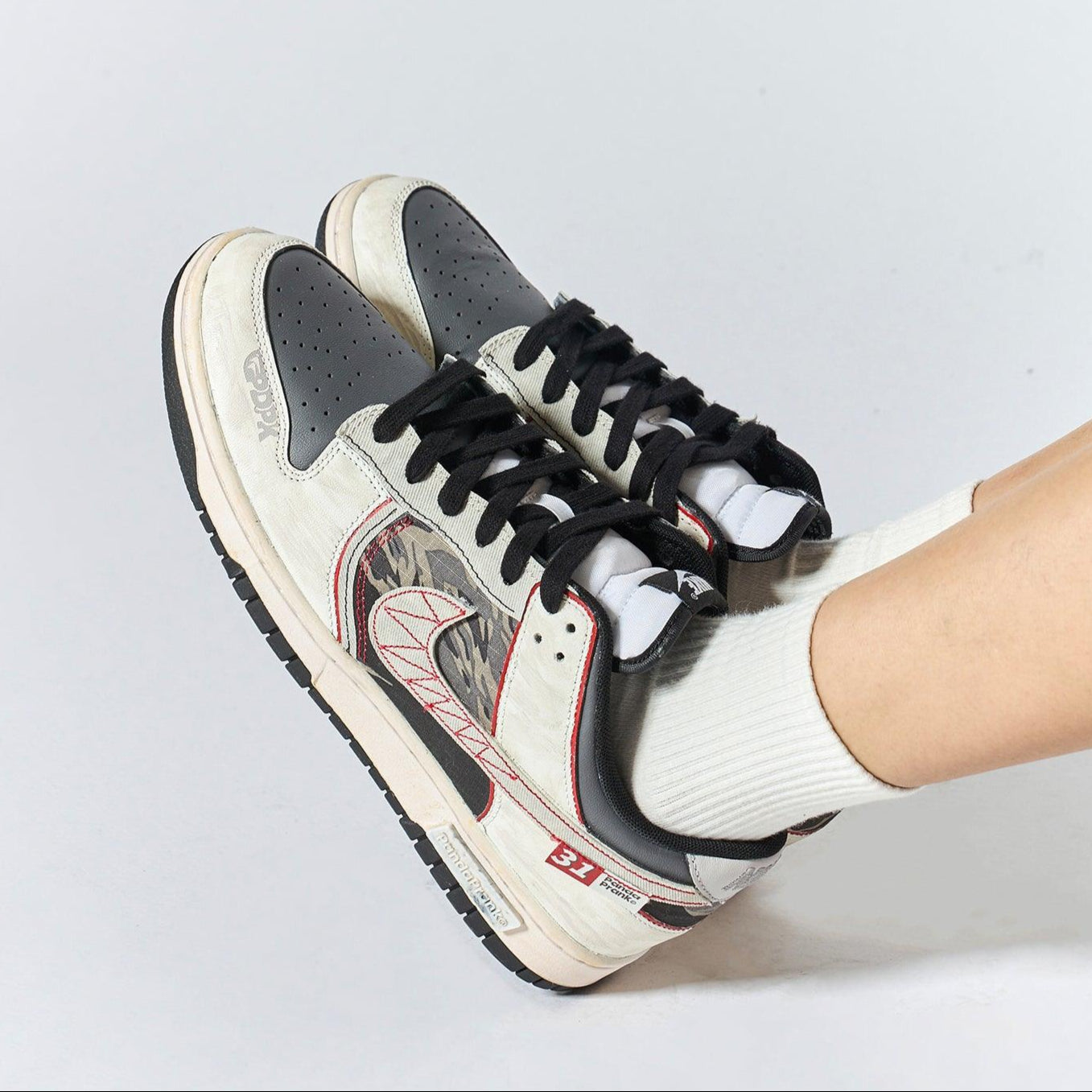 Crimson Warmth Traverse - Unisex Dunk Low Custom