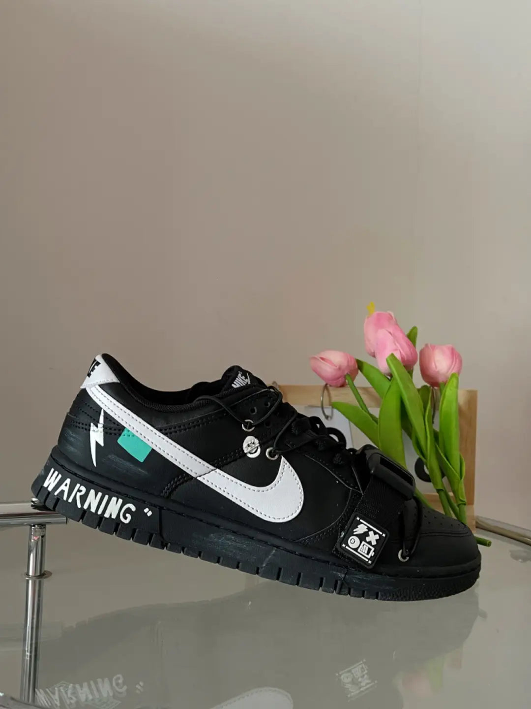 [Custom Black Knight]  Dunk Skateboarding Shoes Unisex