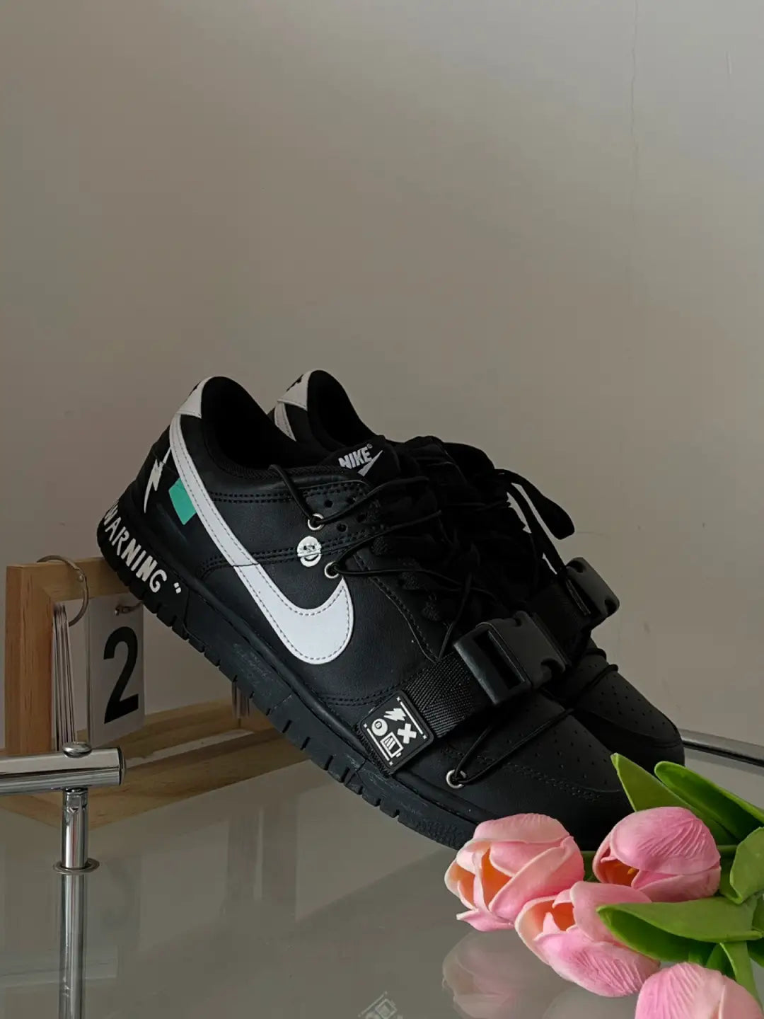 [Custom Black Knight]  Dunk Skateboarding Shoes Unisex