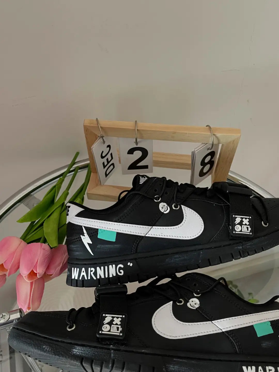 [Custom Black Knight]  Dunk Skateboarding Shoes Unisex