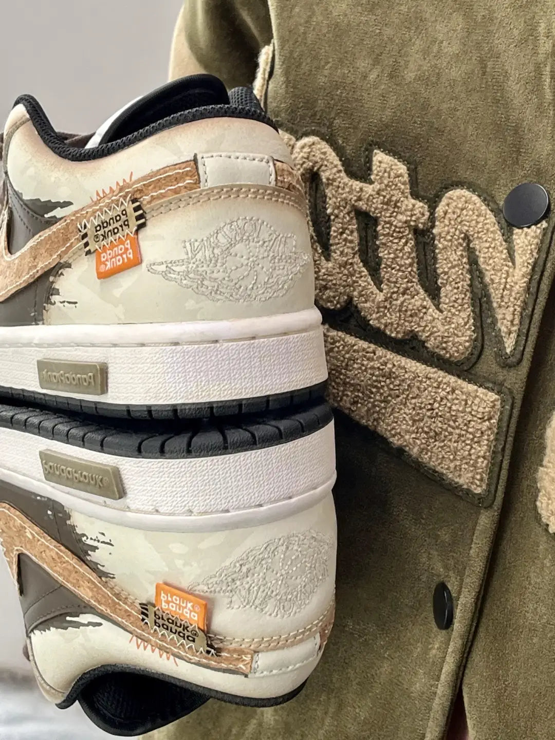 [Custom Sandstorm]Air Jordan 1 Low Unisex Brown