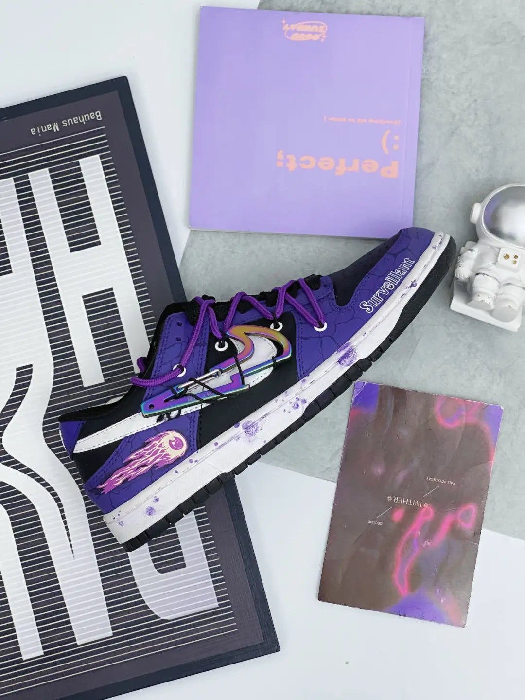 [Custom Comets ]  Dunk Skateboarding Shoes Men