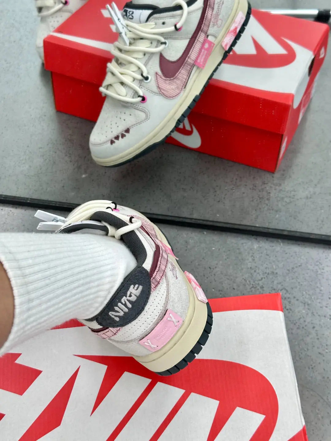 Lover Whisper - Dunk Low Custom