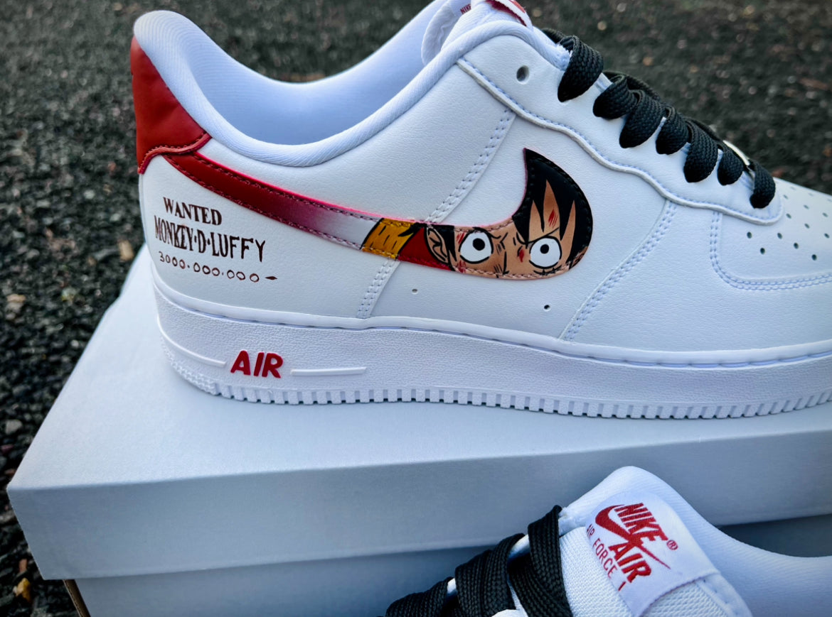 [Custom Luffy] Air Force 1 Skateboarding Shoes Unisex