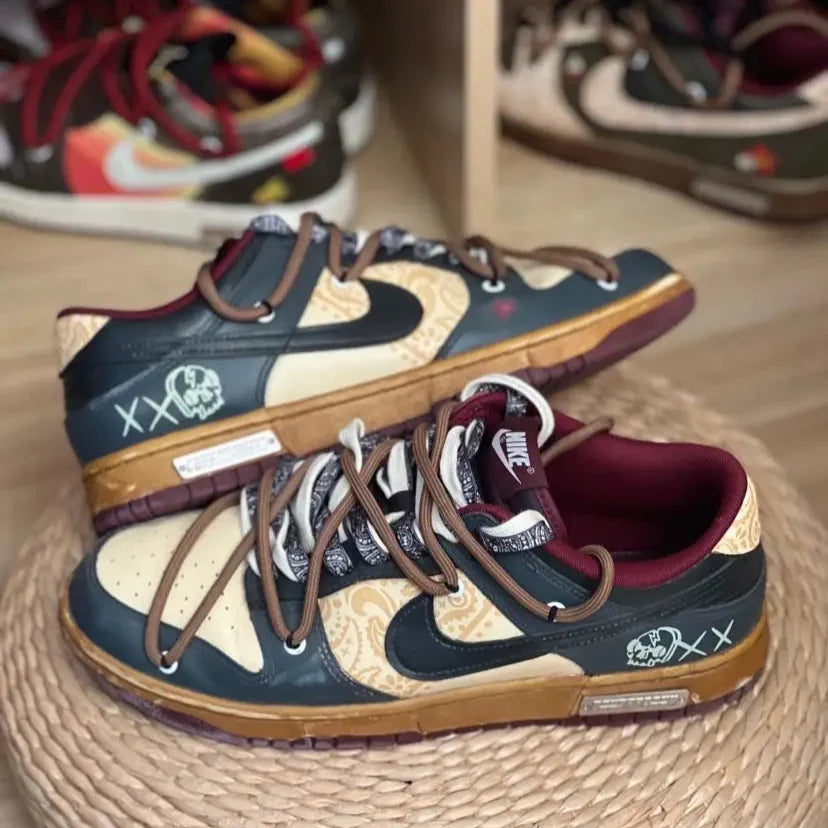 [Custom Death Skater] Dunk Low Skateboarding Shoes Unisex