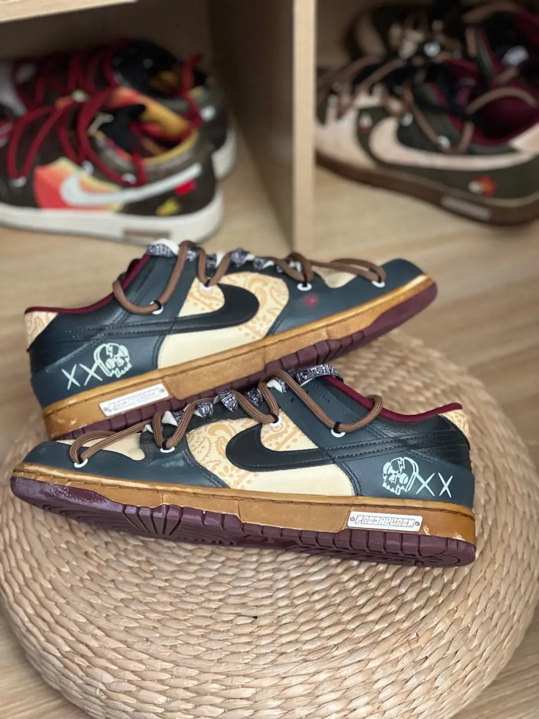 [Custom Death Skater] Dunk Low Skateboarding Shoes Unisex