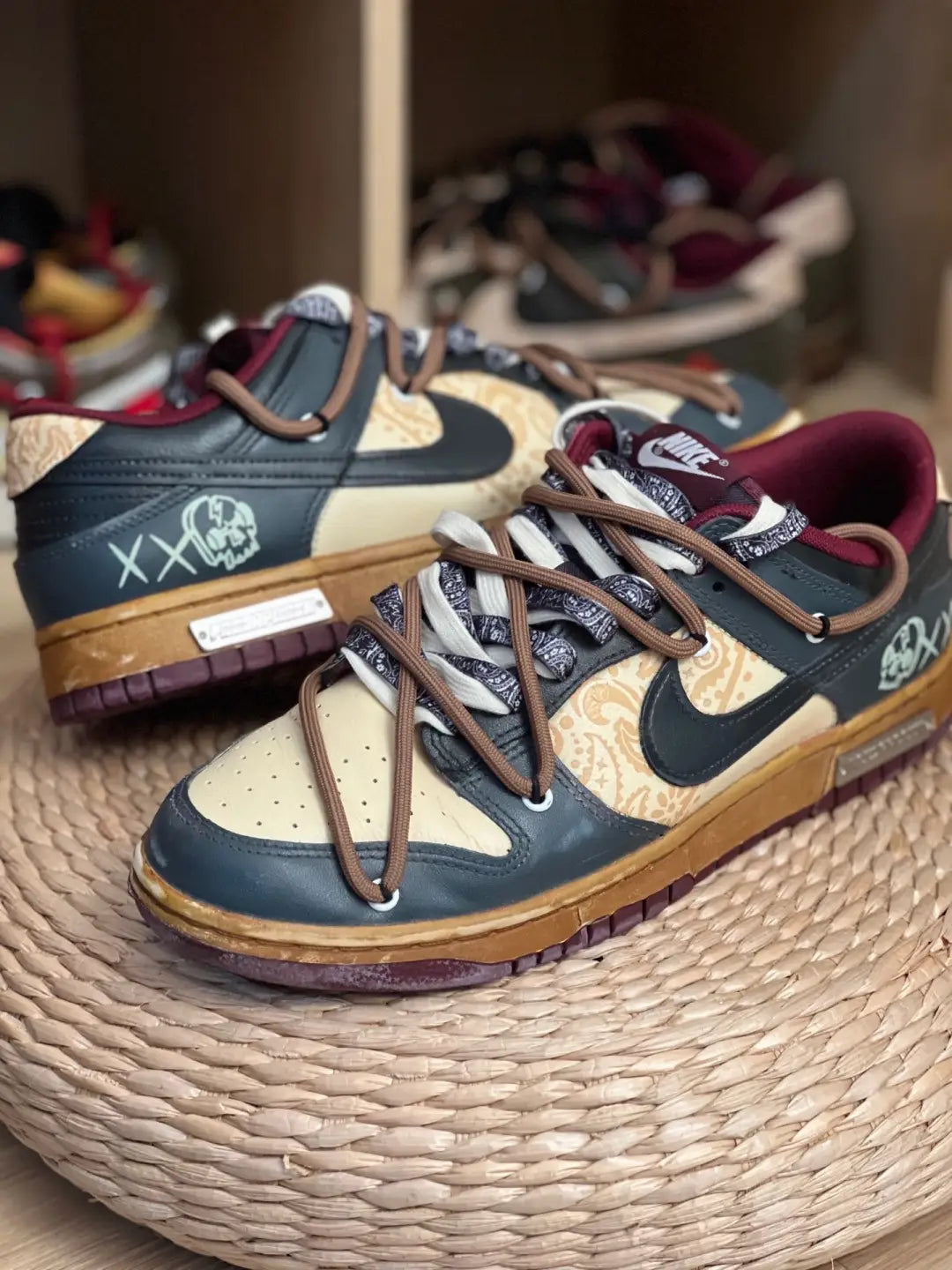 [Custom Death Skater] Dunk Low Skateboarding Shoes Unisex