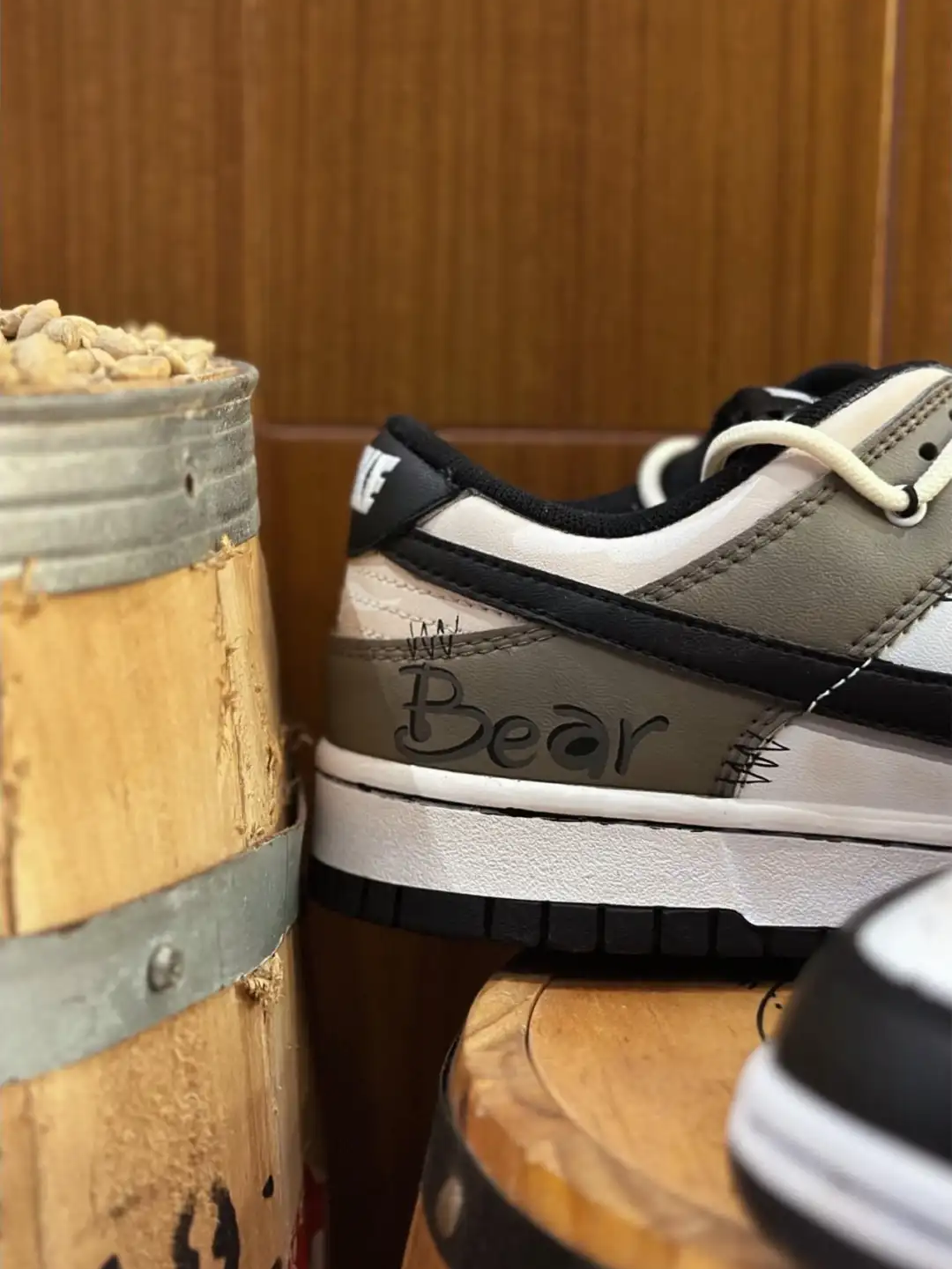 [Custom Muppet Bear] Dunk Low Skateboard Shoes Unisex