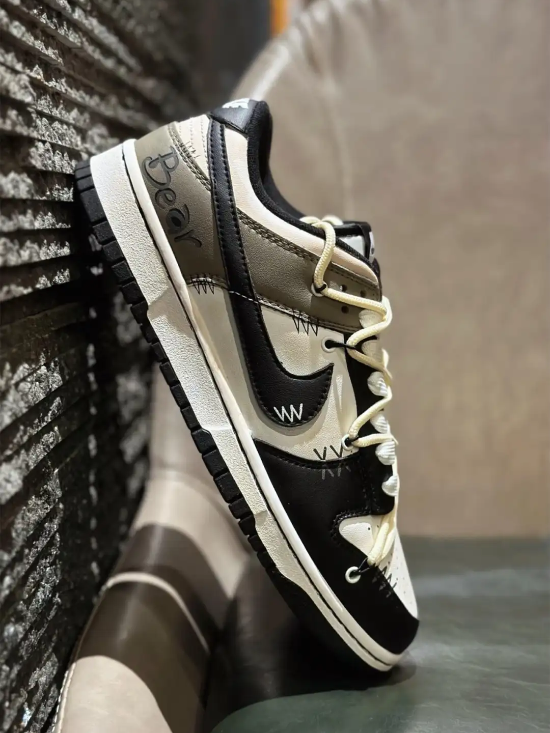 [Custom Muppet Bear] Dunk Low Skateboard Shoes Unisex