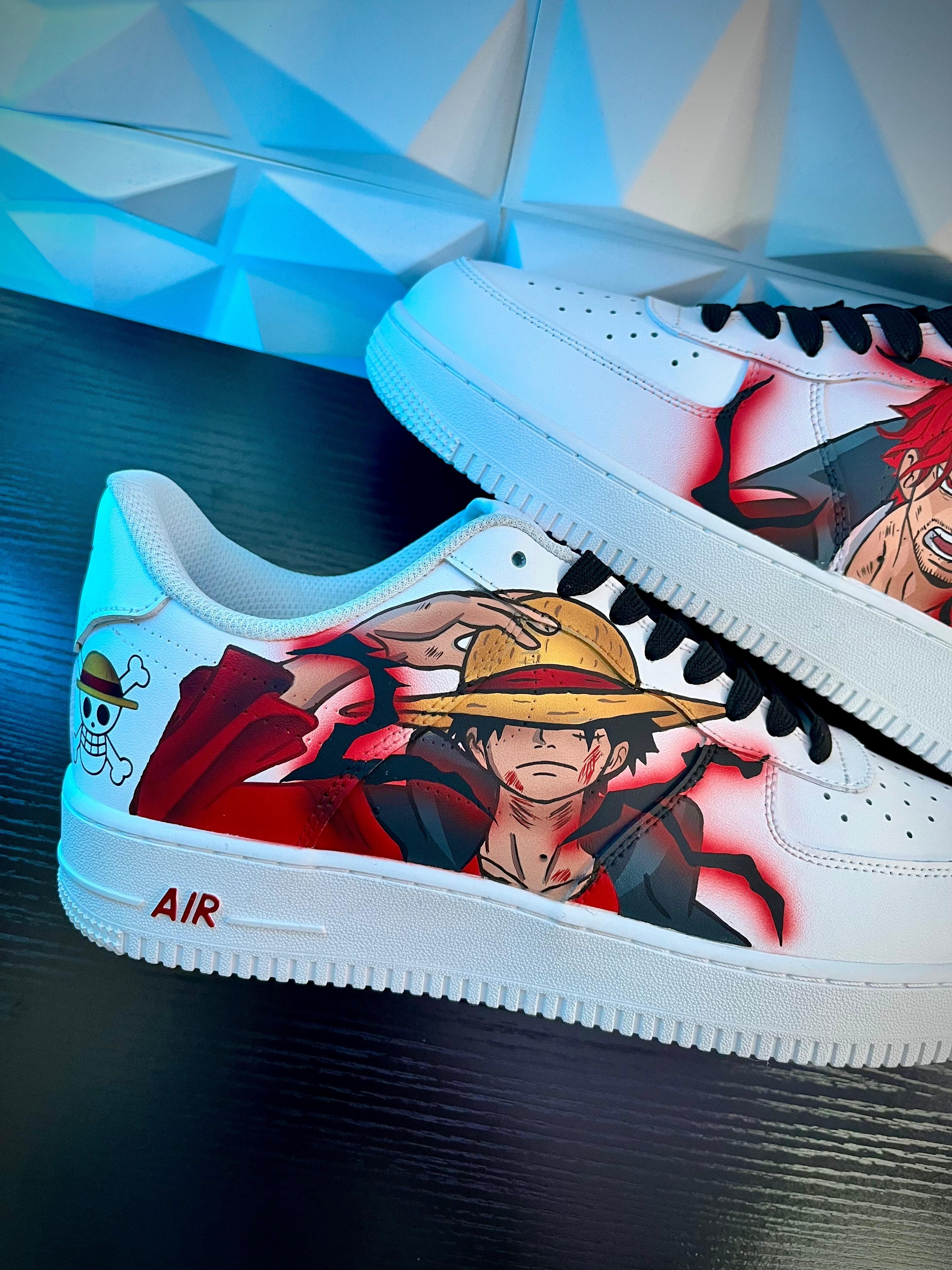 [Custom Shanks vs luffy] Air Force 1 Skateboarding Shoes Unisex