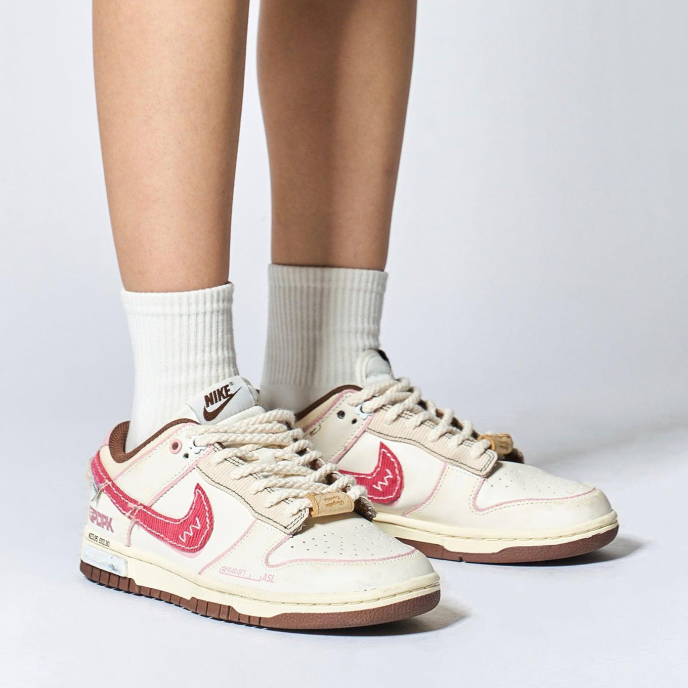 Violet Wings - Women's Dunk Low Custom